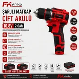 FRIKO Şarjlı Vidalama Çift Akülü 16.8V 2 Ah - Görsel 2