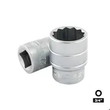 IZELTAS 3/4 On İki Köşe Yıldız Lokma 30 mm - Görsel 2