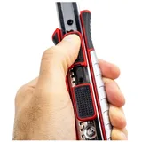 IZELTAS Pro Metal Gövde Emniyetli Otomatik Kilitli Maket Bıçağı 18 mm - Görsel 4