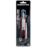 IZELTAS Pro Metal Gövde Emniyetli Otomatik Kilitli Maket Bıçağı 18 mm - Görsel 5