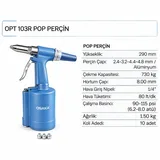 OSAKA OPT 103R Havalı Pop Perçin Tabancası - Görsel 2