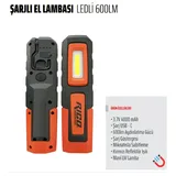 RICO 013-RC0031 Şarjlı Mıknatıslı Led Çalışma Lambası 600 Lümen - Görsel 2