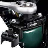 RICO 1/2 Ayarlı Filtre Sökme Anahtarı 80-105 mm - Görsel 5
