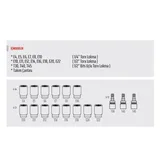 RICO 1/2 ve 1/4 Torx Uçlu Lokma Takımı 18 Parça - Görsel 2