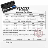 RICO 1/4 Tork Anahtarı 5-25 Nm - Görsel 3