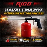 RICO Havalı Mazot Püskürtme Tabancası Metal 600 ml - Görsel 4