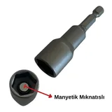 RICO Manyetik Bits Saplı Lokma Adaptörü HEX 13 mm x 65 mm - Görsel 2