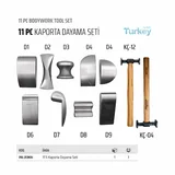 RICO Oto Kaporta Dayama Seti 11 Parça - Görsel 2