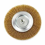 RICO Pimli Saçaklı Daire Tel Fırça 75 mm - Görsel 2