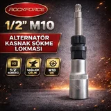 ROCKFORCE 1/2 M10 33 Diş Alternatör Kasnak Sökme Lokması - Görsel 4