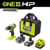 RYOBI RPD18C-242S Akülü Darbeli Matkap Kömürsüz One+ 18V Li-Ion 4 Ah + 2.0 Ah - Görsel 3