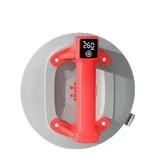 Shijing Tools 6100 Şarjlı Hava Pompalı Dijital Vantuz - Cam Granit Seramik Ayna Taşıma Vantuzu - Görsel 2