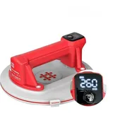 Shijing Tools 6100 Şarjlı Hava Pompalı Dijital Vantuz - Cam Granit Seramik Ayna Taşıma Vantuzu - Görsel 3