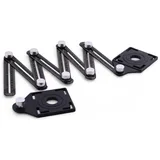 Shijing Tools Akıllı Katlanır Gönye 8 Kat Çok Açılı Ölçüm Cetveli - Görsel 3