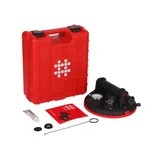 Shijing Tools P611 Hava Pompalı Basınç Ölçerli Vantuz - Cam Granit Seramik Ayna Taşıma Vantuzu - Görsel 2