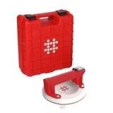 Shijing Tools P613 Şarjlı Hava Pompalı Dijital Vantuz - Cam Granit Seramik Ayna Taşıma Vantuzu - Görsel 3