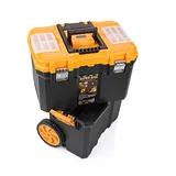 Süper Bag ASR-5070 Çift Katlı Mobil Tekerlekli Takım Çantası Geniş Hacim - Görsel 4