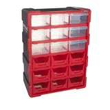 Süper Bag ASR-6011 Monoblok Avadanlıklı Çekmece Seti Organizer 18'li - Görsel 2