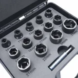TAKPOWER 1/2 Twist Lokma Seti Hasarlı Cıvata ve Somun Sökme 14 Parça - Görsel 4