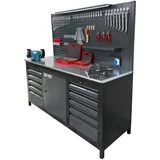 TAKPOWER 2 Metre Dolu Takım Tezgahı 10 Çekmeceli 1 Dolaplı Premium - Görsel 2