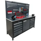 TAKPOWER 2 Metre Dolu Takım Tezgahı 10 Çekmeceli 1 Dolaplı Premium - Görsel 4
