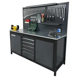 TAKPOWER 2 Metre Dolu Takım Tezgahı 5 Çekmeceli 2 Dolaplı Eko - Görsel 2