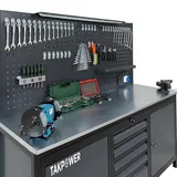 TAKPOWER 2 Metre Dolu Takım Tezgahı 5 Çekmeceli 2 Dolaplı Pro - Görsel 5