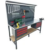 TAKPOWER 2 Metre Dolu Takım Tezgahı 6 Çekmeceli Eko - Görsel 3