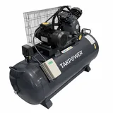 TAKPOWER 200 LT Çift Piston Hava Kompresörü 8 Bar 380V - Görsel 2