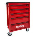 TAKPOWER 5 Çekmeceli Dolu Takım Arabası 190 Parça - Görsel 2
