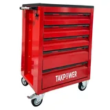 TAKPOWER 5 Çekmeceli Dolu Takım Arabası 190 Parça - Görsel 3