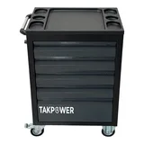 TAKPOWER 5 Çekmeceli Takım Arabası Antrasit - Görsel 4
