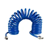 TAKPOWER Poliüretan Spiralli Kompresör Hava Hortumu 8 x 12 mm 15 Metre - Görsel 2