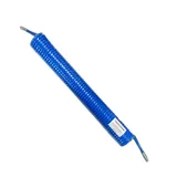 TAKPOWER Poliüretan Spiralli Kompresör Hava Hortumu 8 x 12 mm 15 Metre - Görsel 3