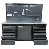 TAKPOWER TTR4410 2 Metre Takım Tezgahı 10 Çekmeceli 1 Dolaplı - Görsel 4