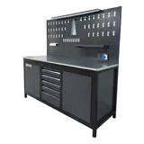 TAKPOWER TTR4411 2 Metre Takım Tezgahı 5 Çekmeceli 2 Dolaplı - Görsel 2