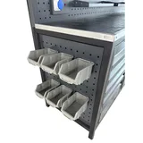 TAKPOWER TTR4431 3 Metre Takım Tezgahı 10 Çekmeceli 10 Dolaplı Ara Bölmeli - Görsel 3