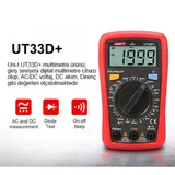 UNI-T Dijital Multimetre UT33D+ 600V 10A - Görsel 4