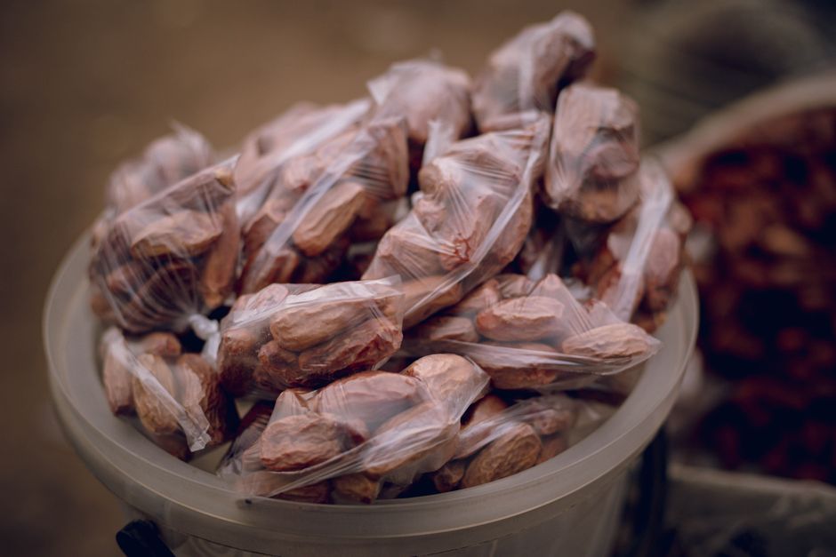 Paketlenmiş katma değerli kuru meyve