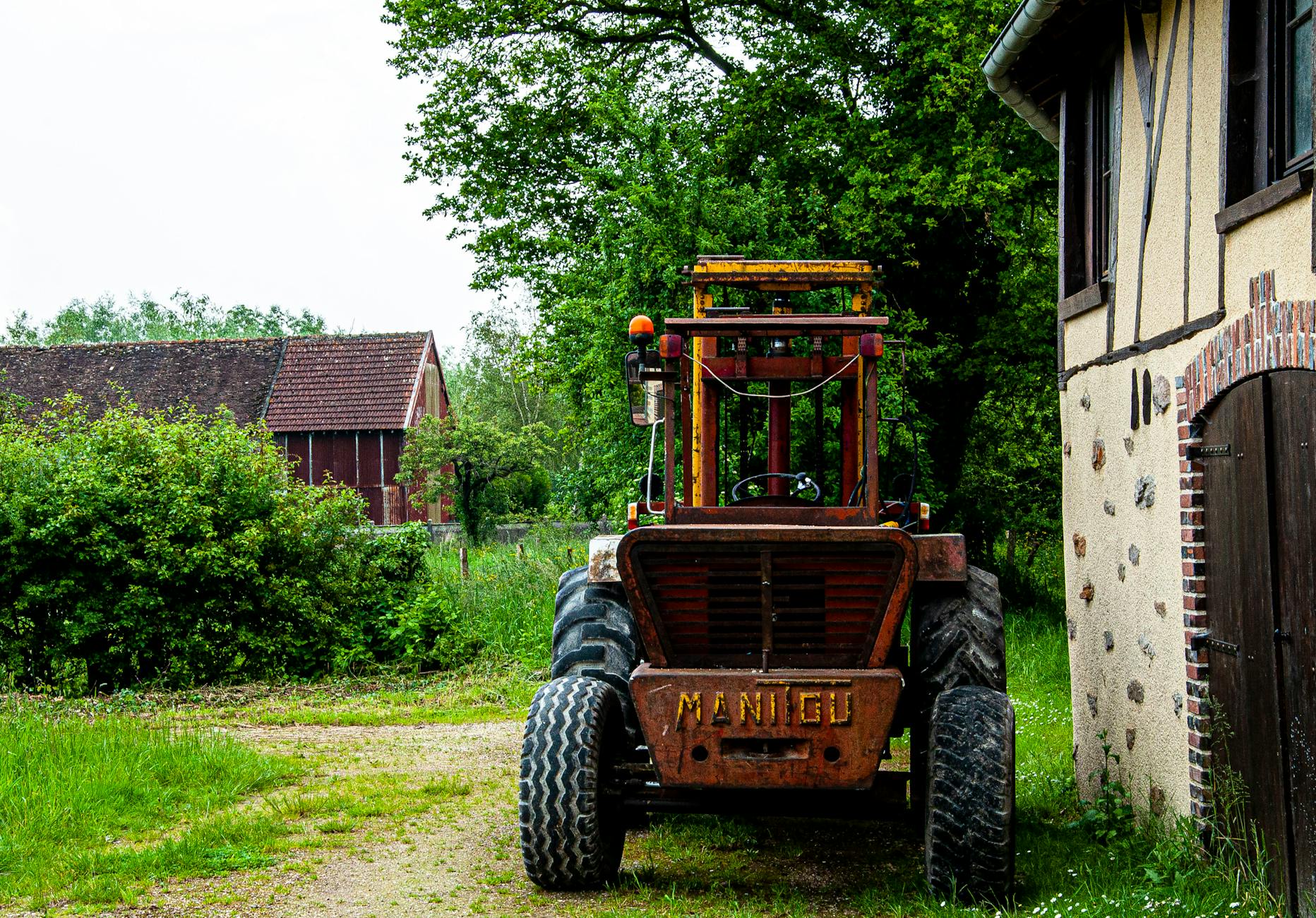Manitou telehandler