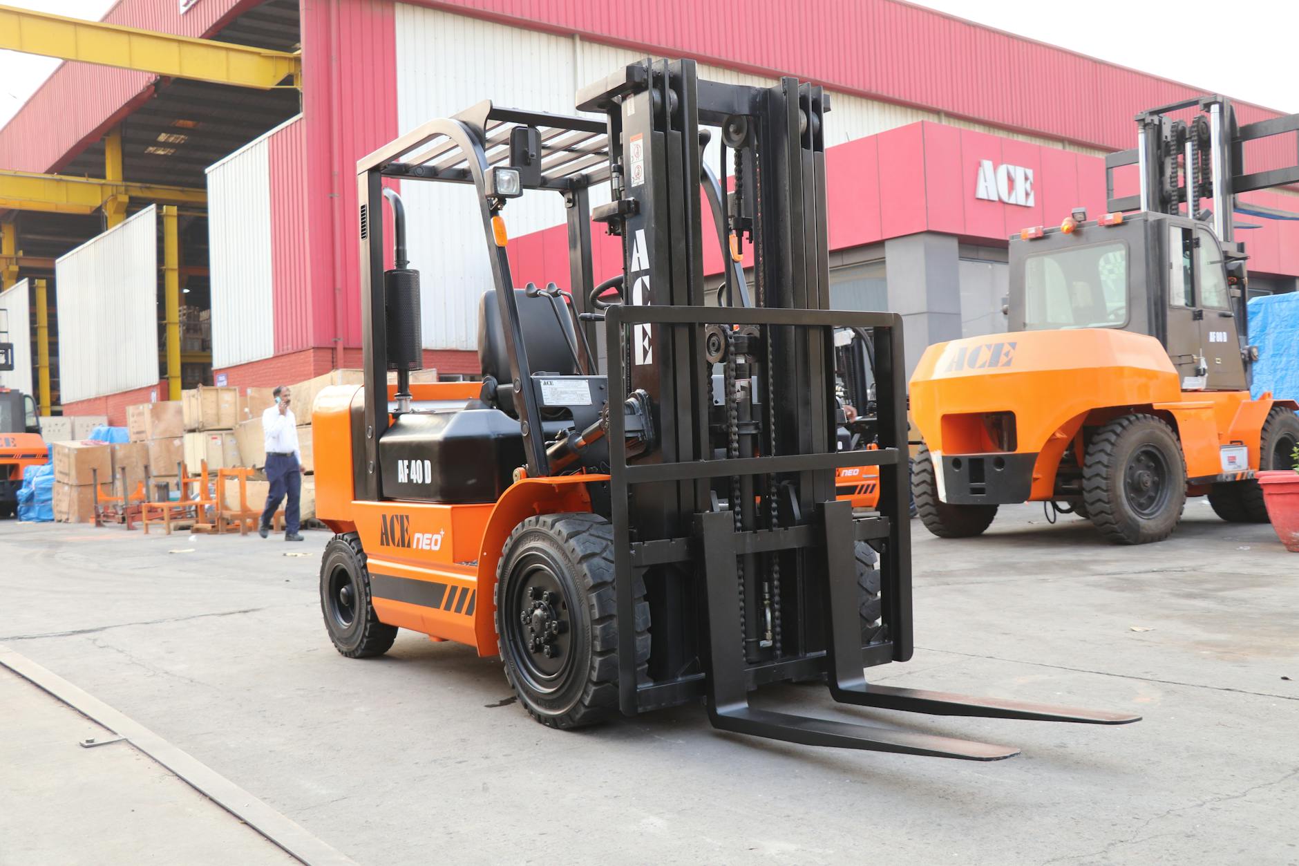 Dizel forklift
