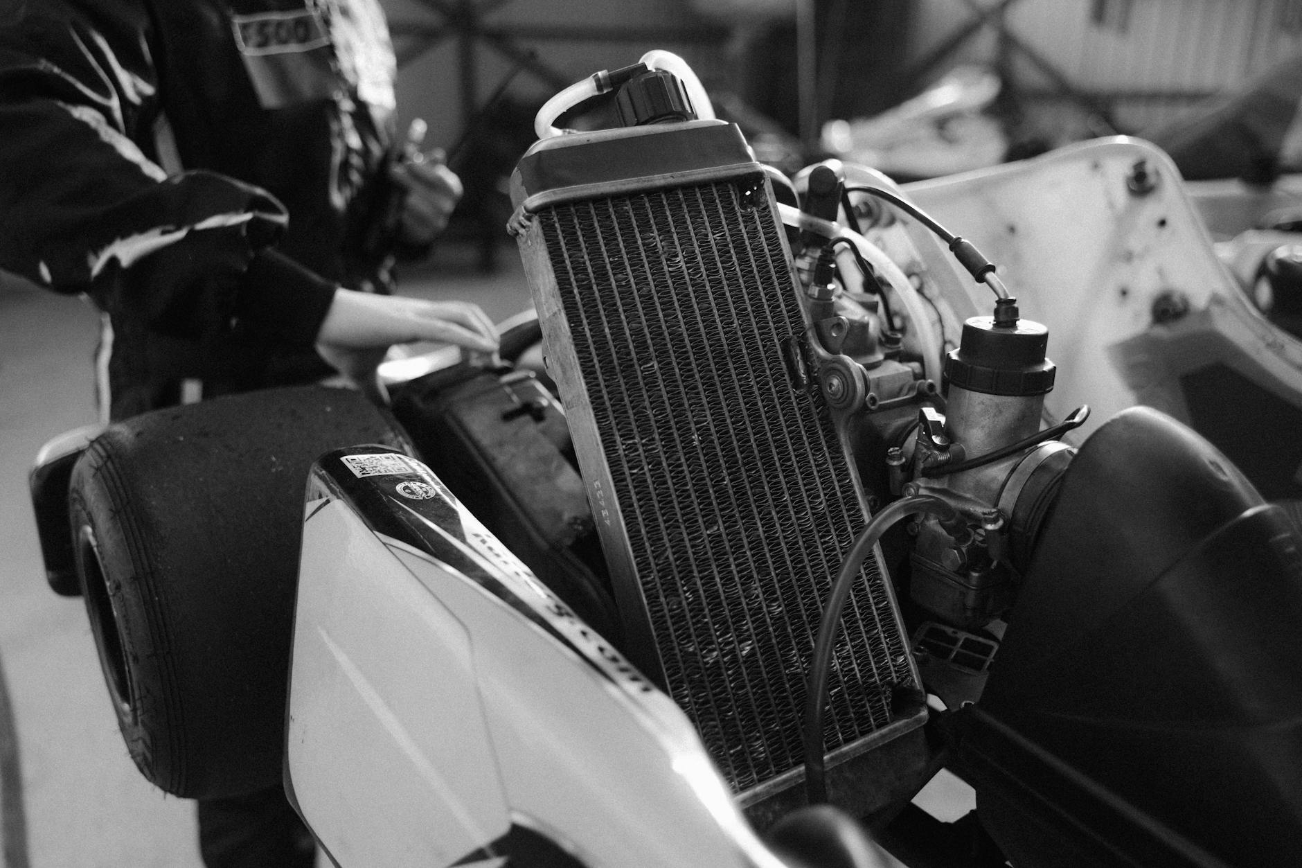 Motor radyatör