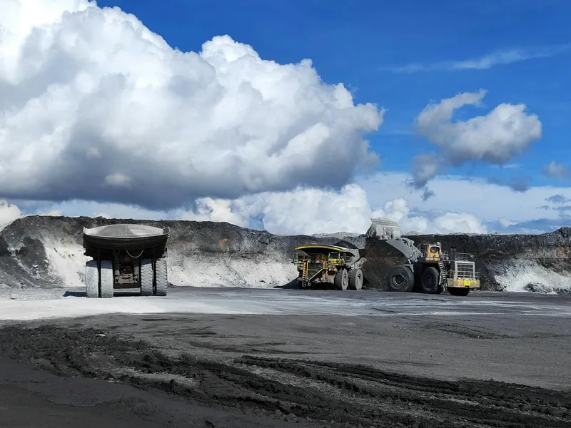 mining dump truck haul