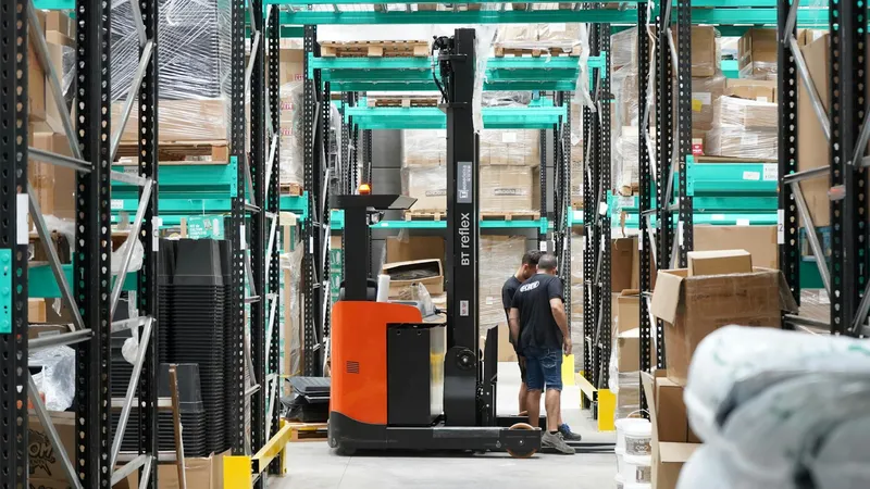 Depo forklift teknoloji