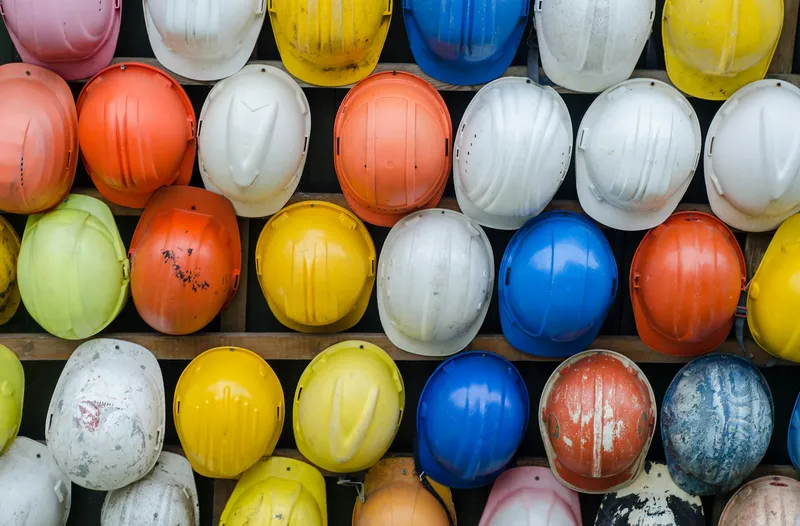 construction safety helmet